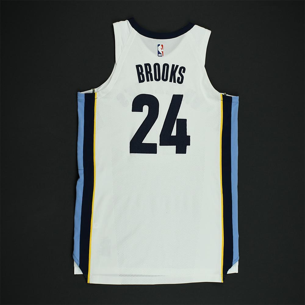 Dillon Brooks Memphis Grizzlies GameWorn Rookie Debut Jersey