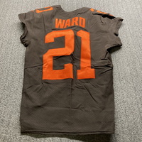 STS - Browns Denzel Ward Game Worn Jersey (11/27/22) Size 38