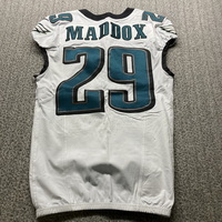 Sao Paulo Game - Eagles Avante Maddox Game Worn Jersey 9/6/2024 Size 38 ...