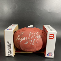 Colts - Ryan Kelly Signed Authentic Football (Slight Smudge From Player ...