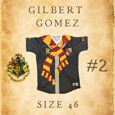 #2 Manager Gilbert Gomez Harry Potter Jersey (Size 46)
