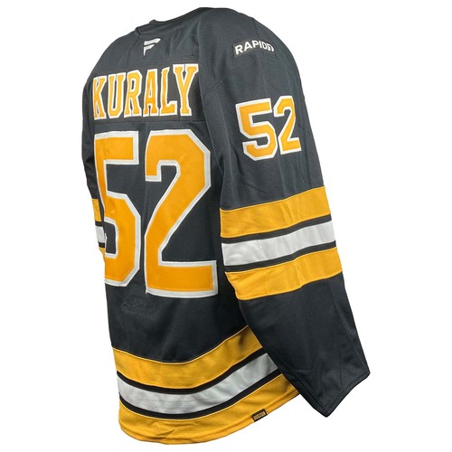 Photo of Game-Used 2025-2026 Season Home Hockey Jersey - Chara Jersey Retirement Night - Sean Kuraly