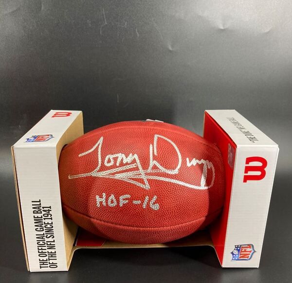 HOF - Colts Tony Dungy Signed Authentic Football