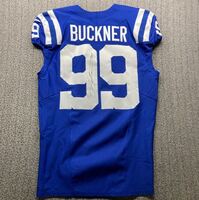 STS - Colts DeForest Buckner Signed Game Issued Jersey 2024 Season Size ...