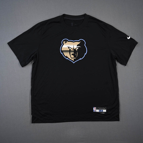 Image of Desmond Bane - Memphis Grizzlies - Game-Issued City Edition Short-Sleeved Shooting Shirt - 2022-23 NBA Season