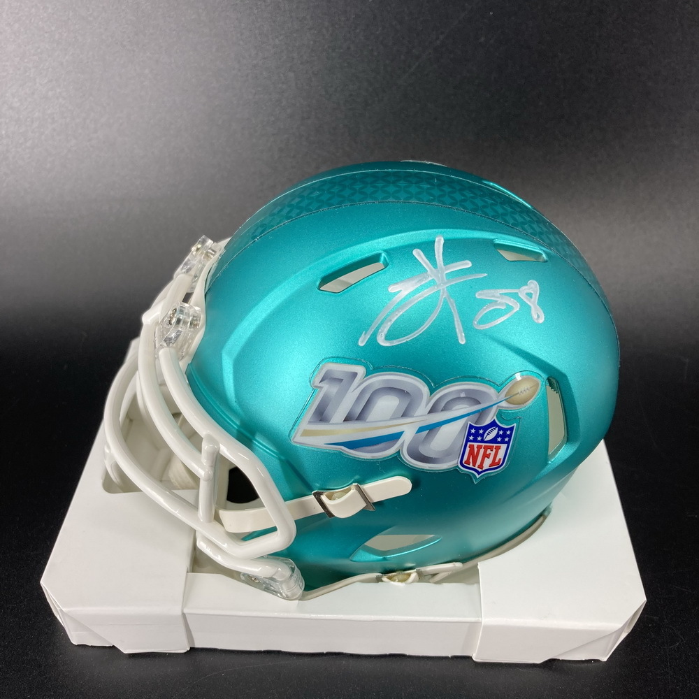 NFL Chiefs Travis Kelce Signed Super Bowl LIV Mini Helmet The