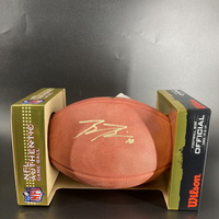 Jets - Braxton Berrios Signed Authentic Football