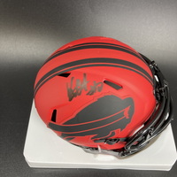 Bills - Khalil Shakir Signed Rave Mini Helmet