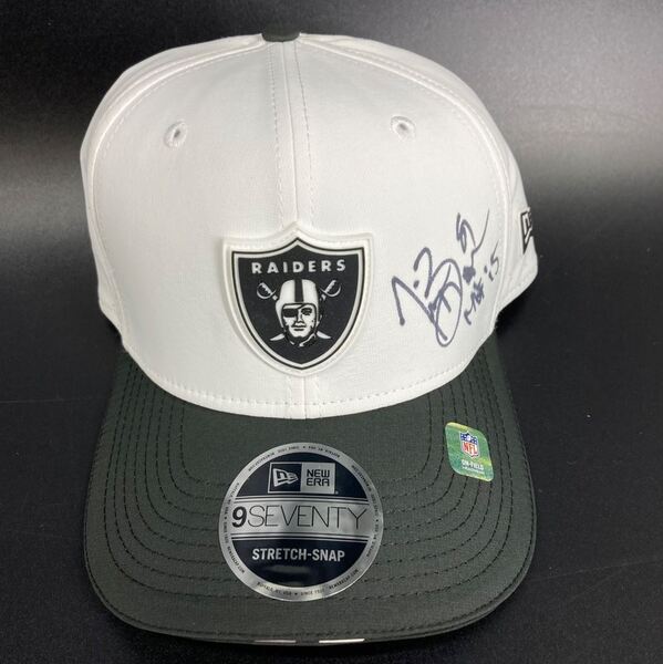 HOF - Raiders Tim Brown Signed Hat