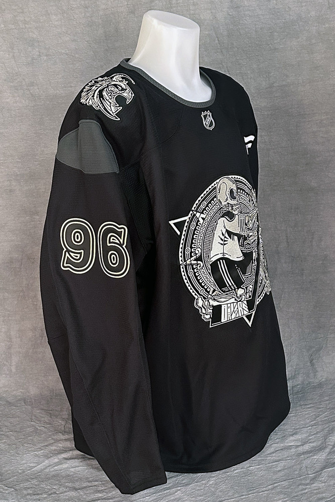 Jake Walman #96 - Autographed 2025-26 Edmonton Oilers Dia de los Muertos (Day of the Dead) Ltd Edition Fanatics Practice Jersey (Autographed Only / Not Worn)