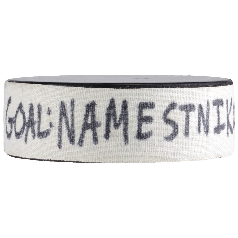 Vladislav Namestnikov Tampa Bay Lightning GameUsed Goal Puck from Nov