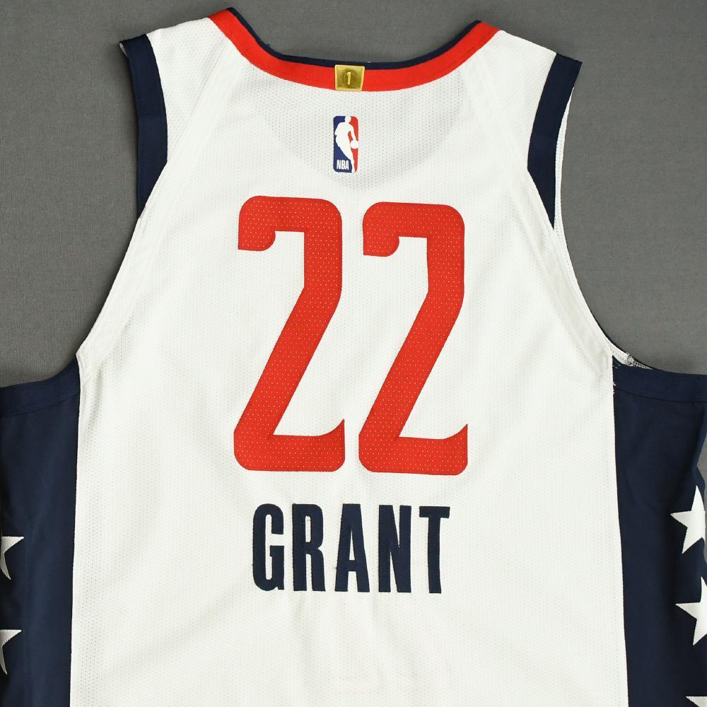 Jerian Grant - Washington Wizards - Game-Worn City Edition Jersey - 2019-20 NBA Season Restart 