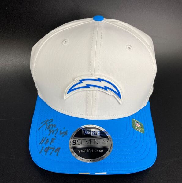 HOF - Chargers Ron Mix Signed Hat