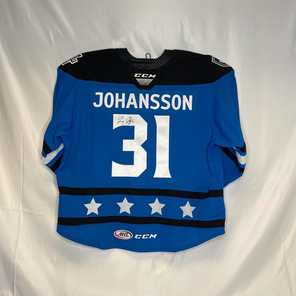 AHL Authentic 2020 AHL AllStar Challenge Jersey Worn and Signed by