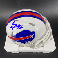 NFL - Bills Connor McGovern Signed Mini Helmet