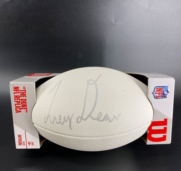 NFL - Chiefs Trey Dean Signed Composite Football