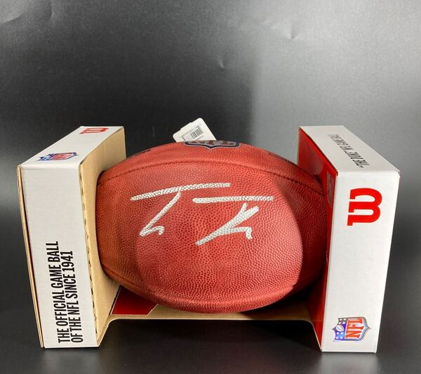 NFL - Raiders Tre Tucker Signed Authentic Football