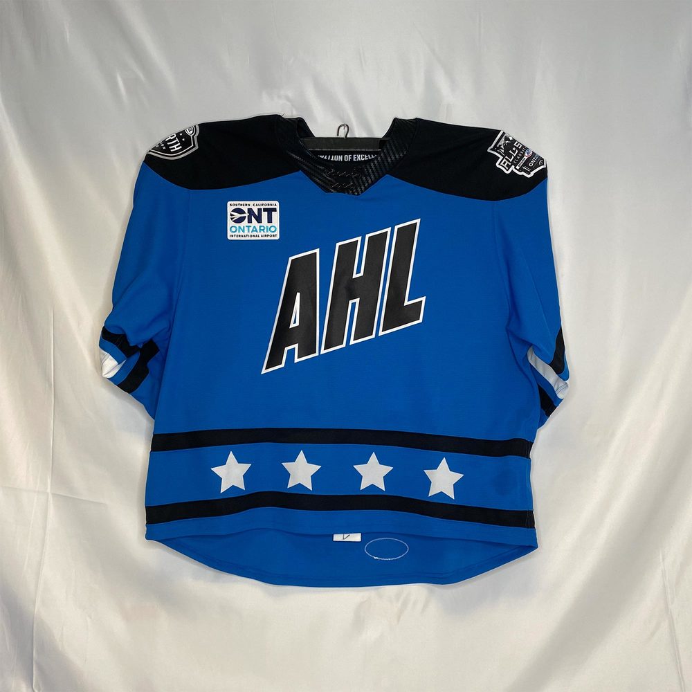 AHL Authentic 2020 AHL AllStar Challenge Jersey Worn and Signed by