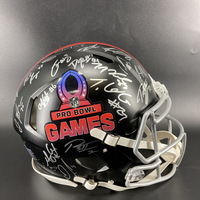 NFL - Multi Signed Authentic 2023 Pro Bowl Helmet Signed by Sauce Gardne...