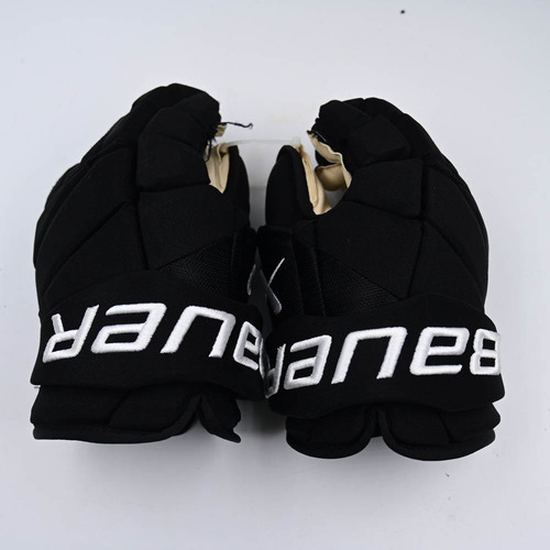 Image of Dadonov, Evgenii - Game-Worn Black Third, Bauer Vapor Gloves - 2025-26 NHL Season