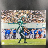 Jets - Multi Sign Metal Picture (14x11) Signed By Jamal Adams And Marcus...