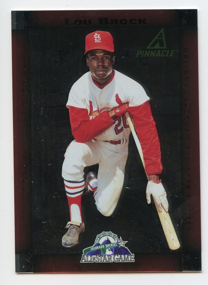 1998 FanFest Brock #2 Lou Brock/Pinnacle