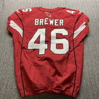 International Series - Cardinals Aaron Brewer Game Worn Jersey (11/21/22...
