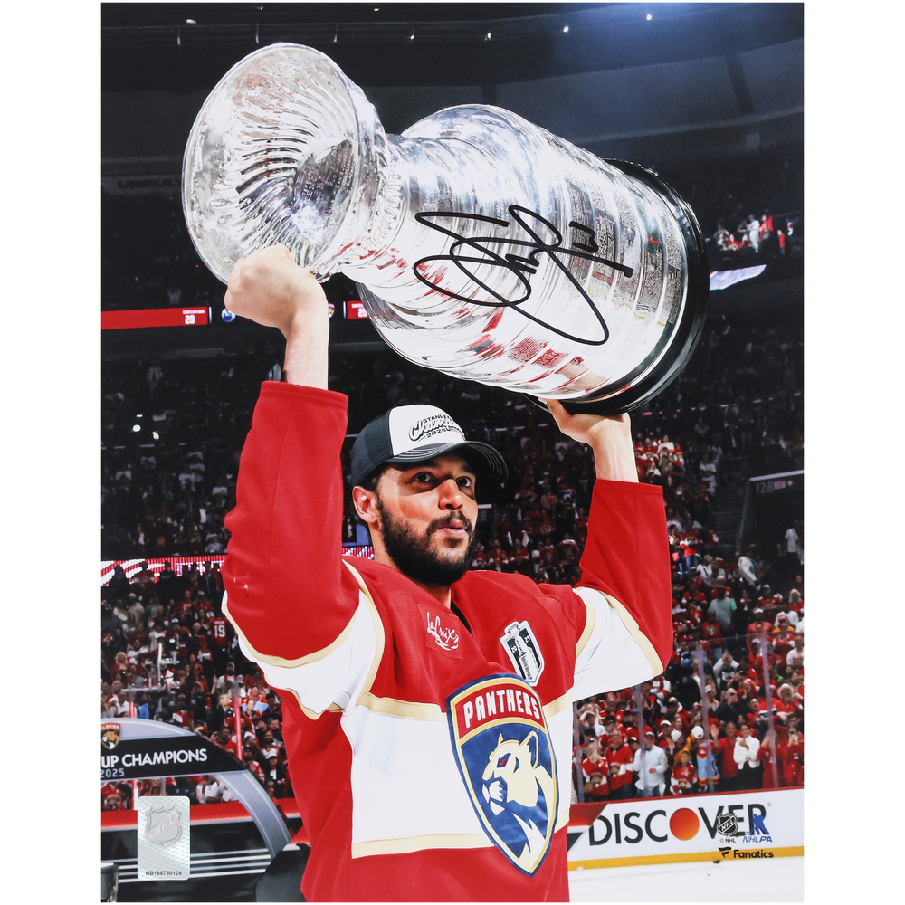Seth Jones Florida Panthers Autographed 2025 Stanley Cup Champions 11