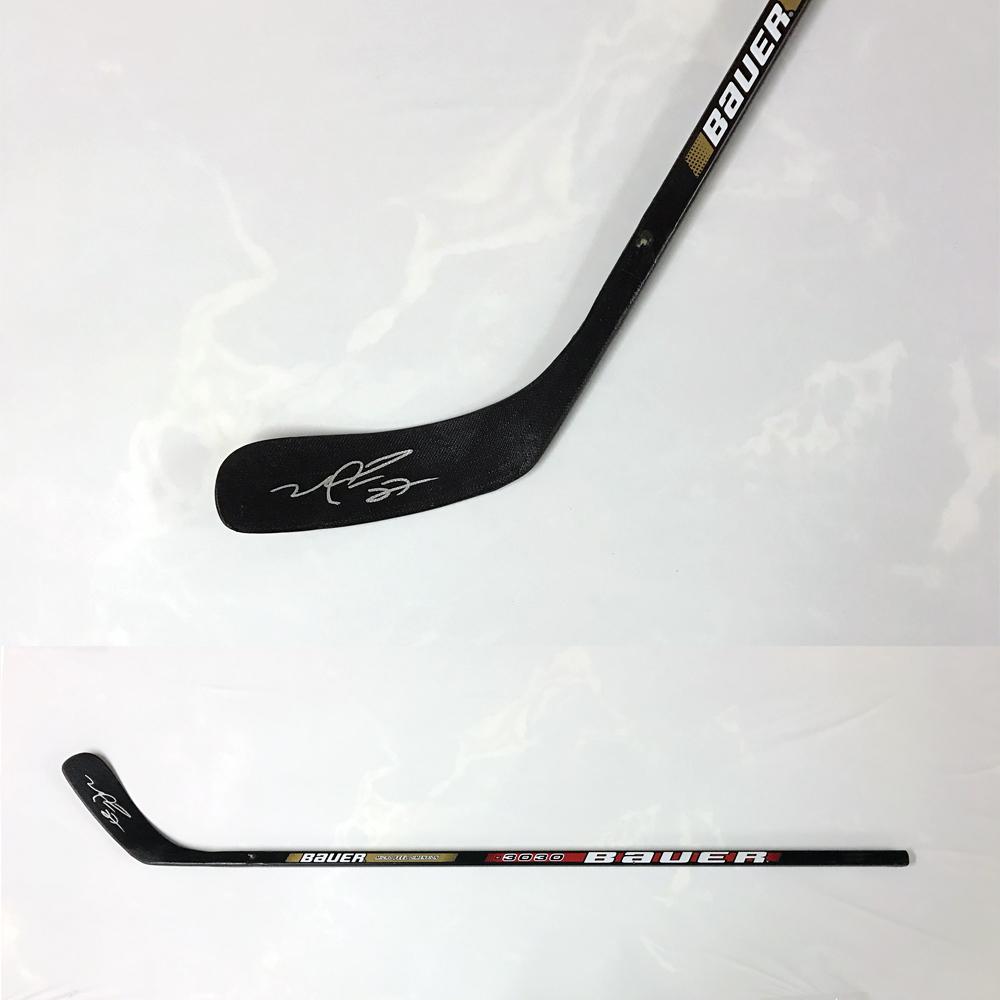 MICHAEL PECA Signed Bauer Stick - Edmonton Oilers