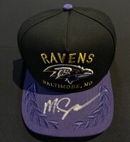 Malaki Starks signed NFL Draft Hat - Signed Backstage at the NFL Draft