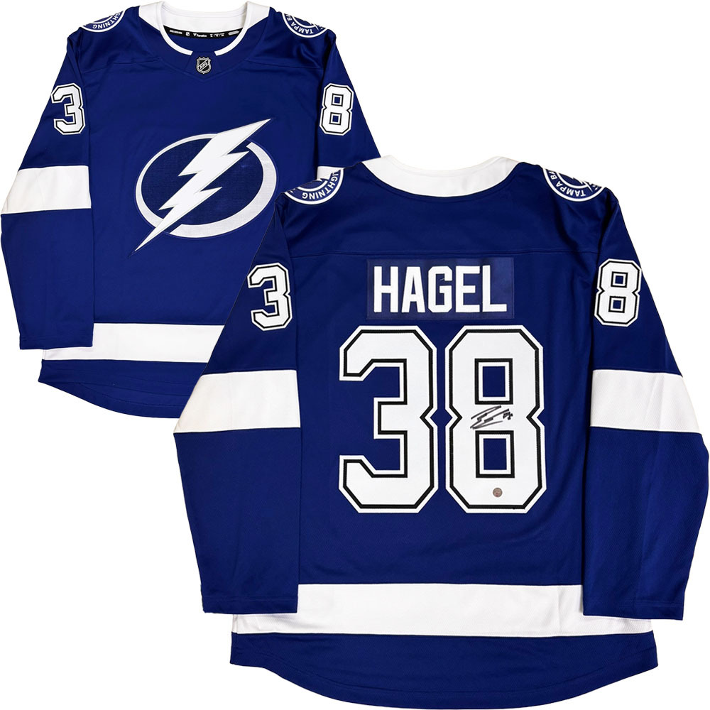 Brandon Hagel Autographed Tampa Bay Lightning Jersey