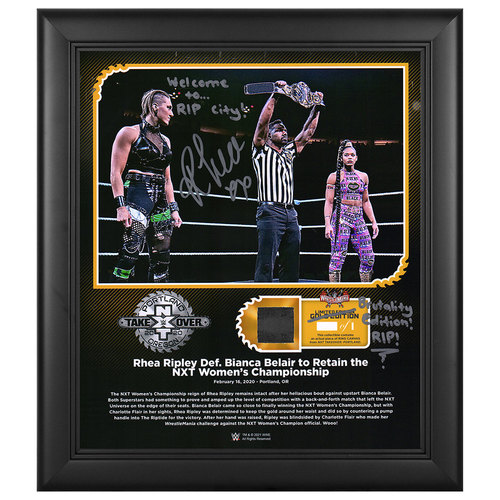 Rhea Ripley SIGNED Custom