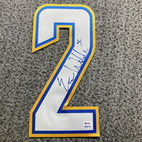 NFL - Chargers Eric Weddle Signed Jersey Number