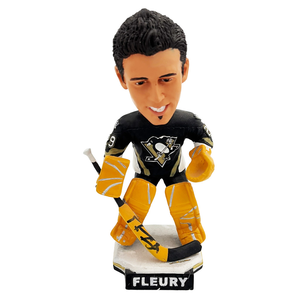 Marc-Andre Fleury Autographed Pittsburgh Penguins Bobblehead