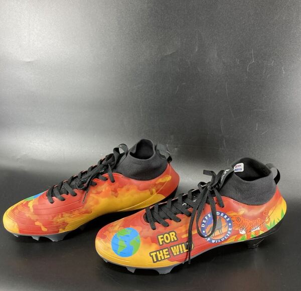 MCMC - Chiefs Omarr Norman-Lott Custom Cleats 2025 Season Size 15 - Proc...