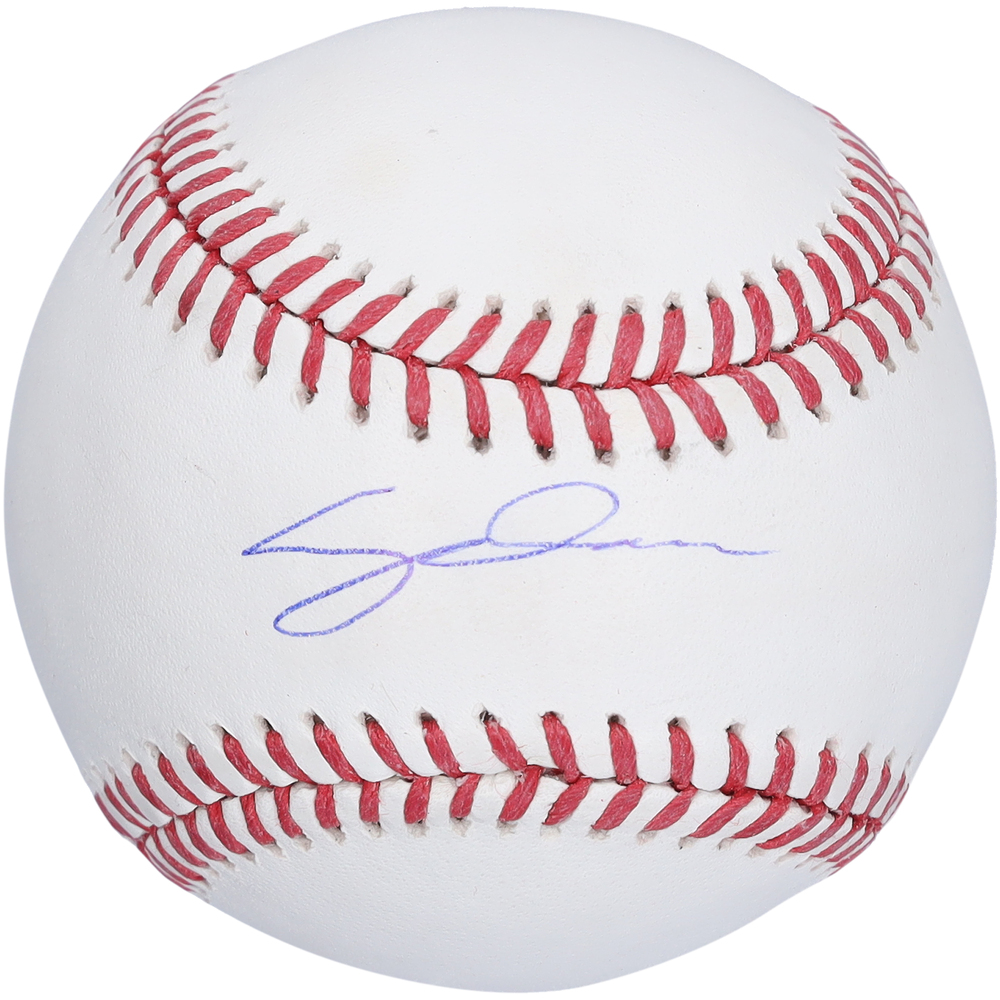 Cutter Gauthier Anaheim Ducks Autographed MLB Baseball 