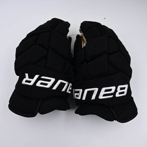 Image of Nemec, Simon - Game-Worn Black Third, Bauer Supreme Mach Gloves - 2025-26 NHL Season