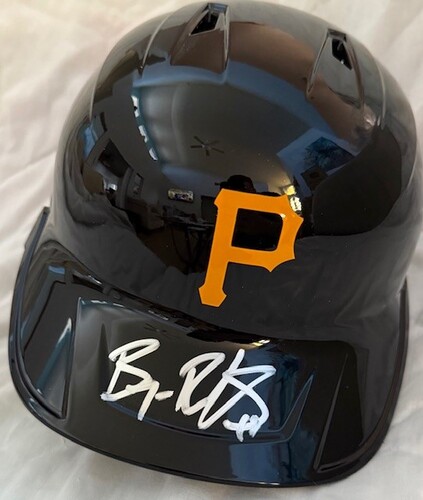Bryan Reynolds Autographed Pirates Helmet | MLB Auctions