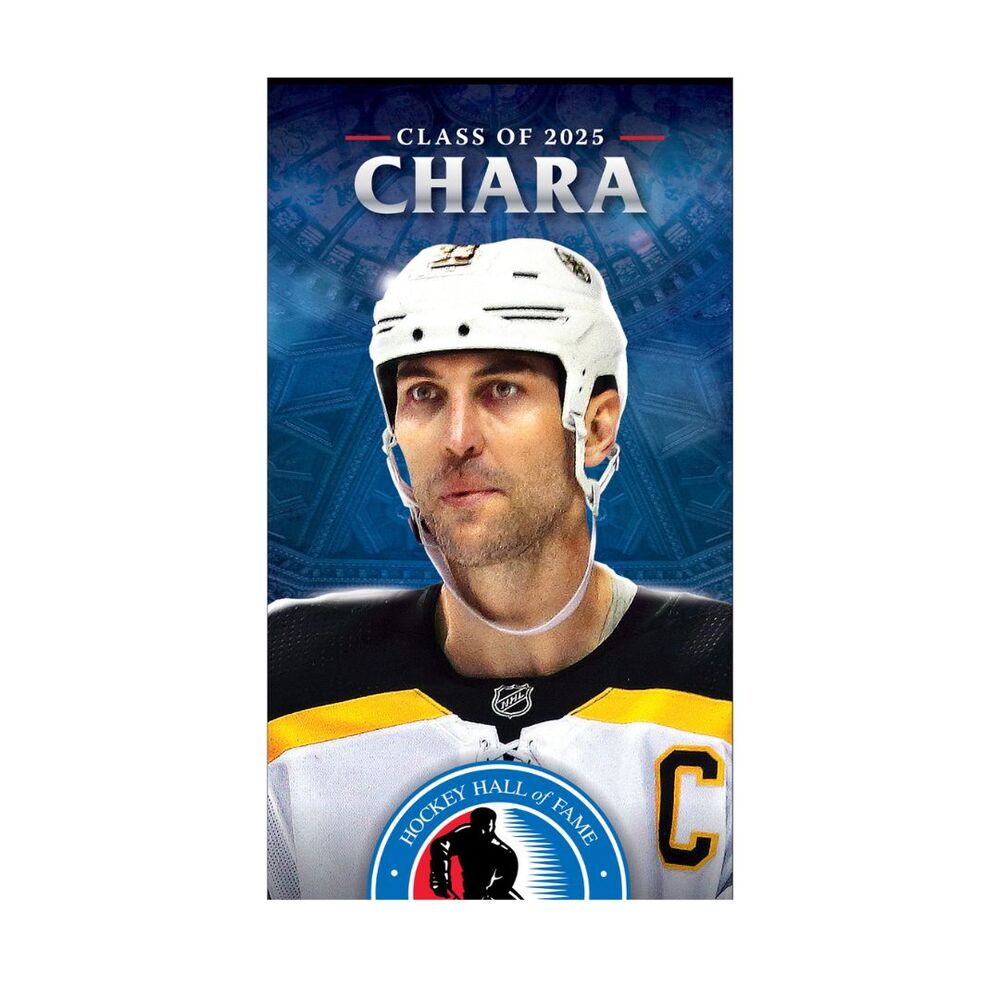 Zdeno Chara Class of 2025 Great Hall Window Banner - Limited Edition 1/1 ONLY ONE AVAILABLE