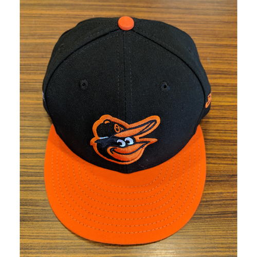 Cap: Game-Used | Baltimore Orioles Auctions