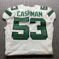 Crucial Catch - Jets Blake Cashman Game Worn Jersey 2019 Season Size 42