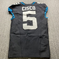 London Games - Jaguars Andre Cisco Game Worn Jersey (10/01/23) Size 40