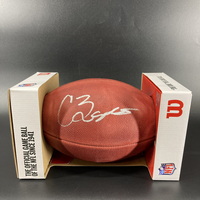 NFL - Panthers Chandler Zavala Signed Authentic Football