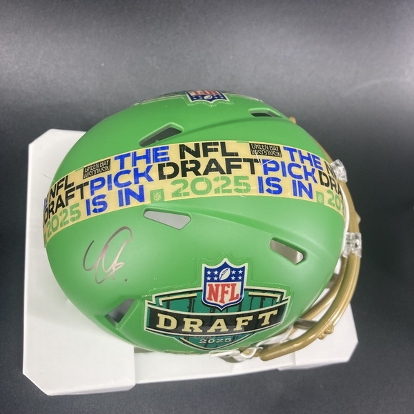 NFL - Packers Mathew Golden Signed NFL Draft Mini Helmet