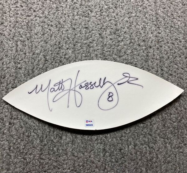 NFL - Seahawks Matt Hassellbeck Signed Panel