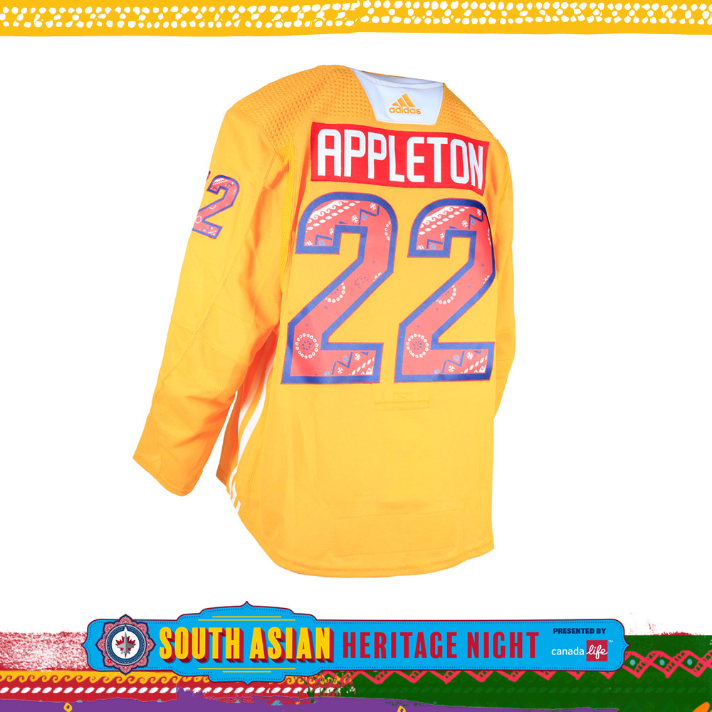 MASON APPLETON 22 Team Issued Limited Edition Autographed South Asian
