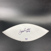 HOF - Cardinals Jackie Smith Signed White Panel