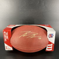 Jets -  Braxton Berrios Signed Authentic Football