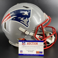 Legends - Patriots Tom Brady Signed Authentic Speed Helmet (Smudged Sign...