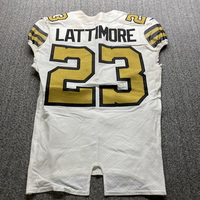 London Games - Saints Marshon Lattimore Game Worn Jersey (10/02/22) Size 40